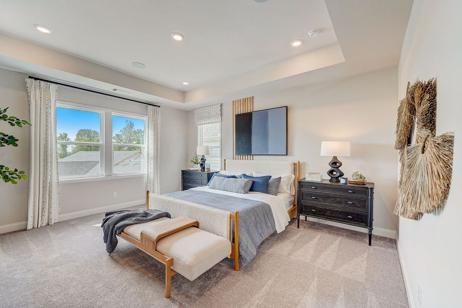 Furnished interior view inside a new home in Nichols Farm, Dacula (Image 4).