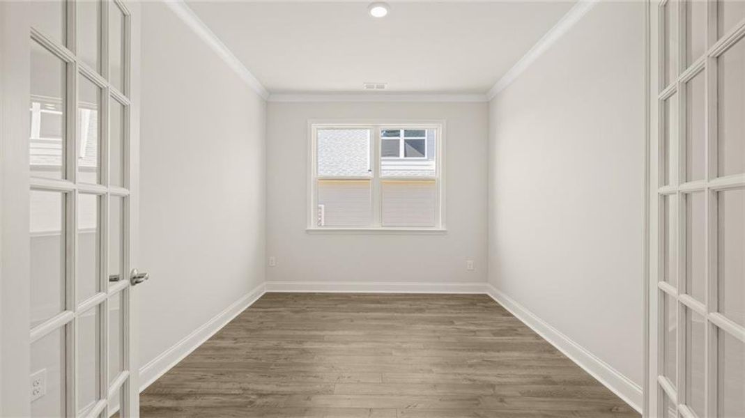 Spacious, unfurnished interior of a new home in Oak Ridge Meadows - Active Adult, Locust Grove (Image 42).