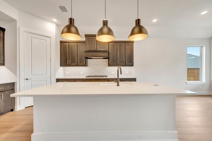 Furnished interior view inside a new home in Bridgewater, Midlothian (Image 7).