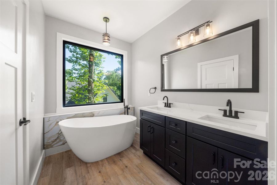 Furnished interior view inside a new home in , Candler (Image 9).