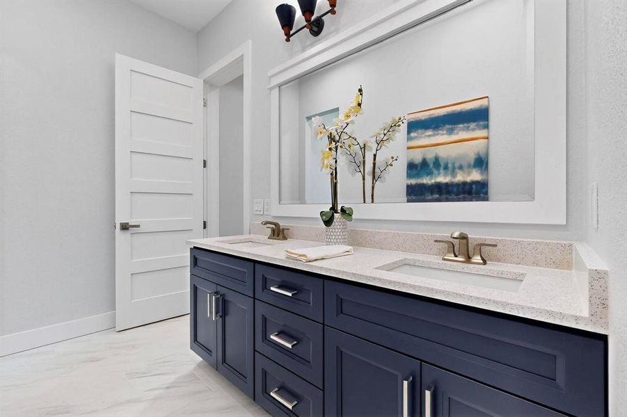 Furnished interior view inside a new home in , Dallas (Image 8). Furnished interior view inside a new home in , Dallas (Image 8).