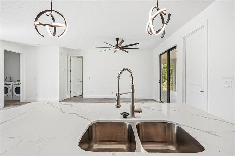 Close-up of interior finishes inside a home in , Port Charlotte (Image 18).