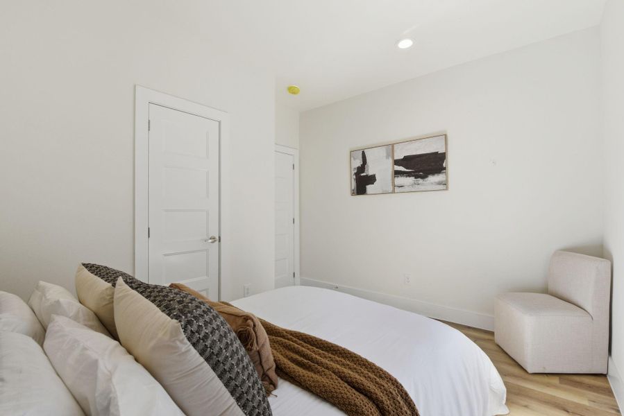 Furnished interior view inside a new home in , Houston (Image 17).