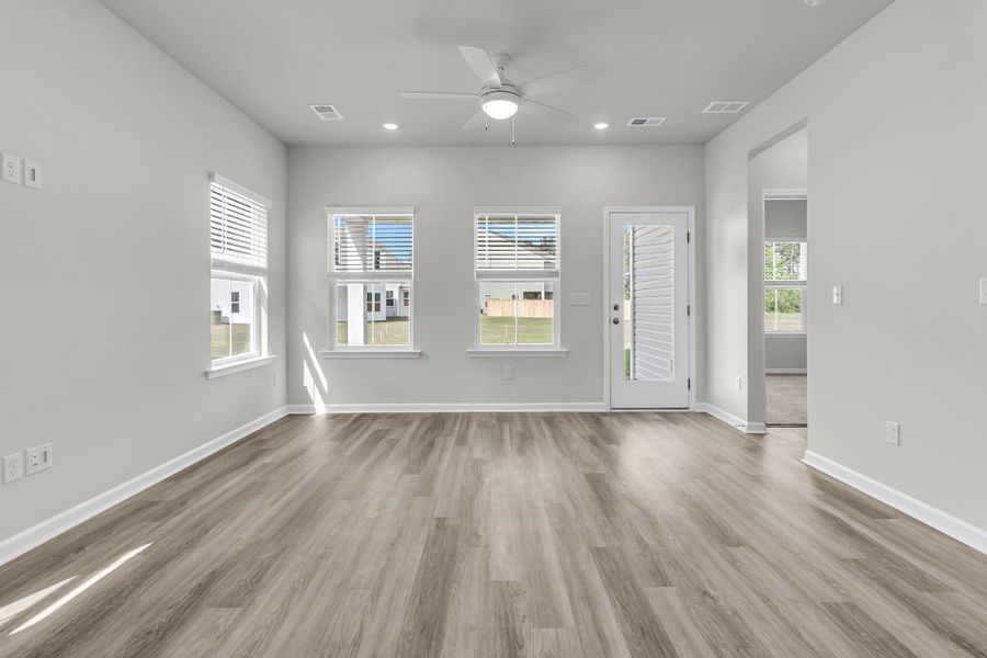 Spacious, unfurnished interior of a new home in Wildcat Chase, Summerville (Image 28). Spacious, unfurnished interior of a new home in Wildcat Chase, Summerville (Image 28).