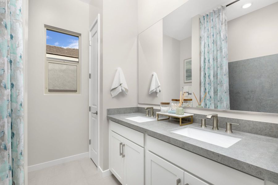 Representative furnished interior of a home built from the Aqua by Mattamy Homes in White Tank Vistas, Waddell (Image 14).