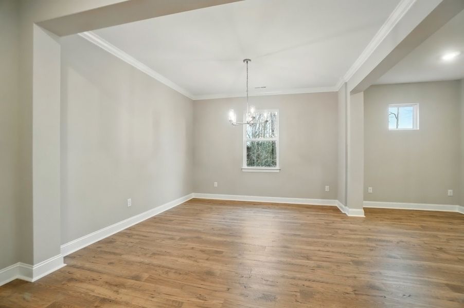 Representative unfurnished interior of a home built from the Tillery by Caruso Homes in Blue Run, Raleigh (Image 29). Representative unfurnished interior of a home built from the Tillery by Caruso Homes in Blue Run, Raleigh (Image 29).