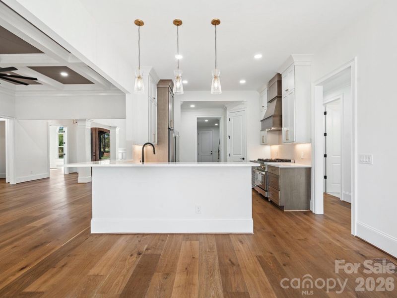 Furnished interior view inside a new home in , Connelly Springs (Image 11).