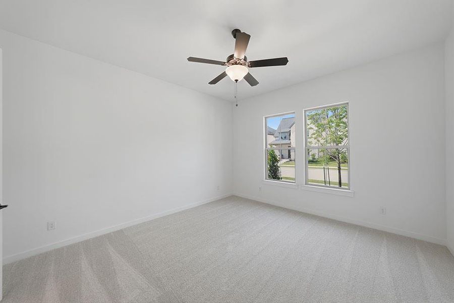 Spacious, unfurnished interior of a new home in Light Farms Brenham - 40' Lots, Celina (Image 27). Spacious, unfurnished interior of a new home in Light Farms Brenham - 40' Lots, Celina (Image 27).