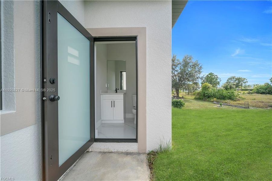 Exterior details and patio area of a home in , Lehigh Acres (Image 3). Exterior details and patio area of a home in , Lehigh Acres (Image 3).
