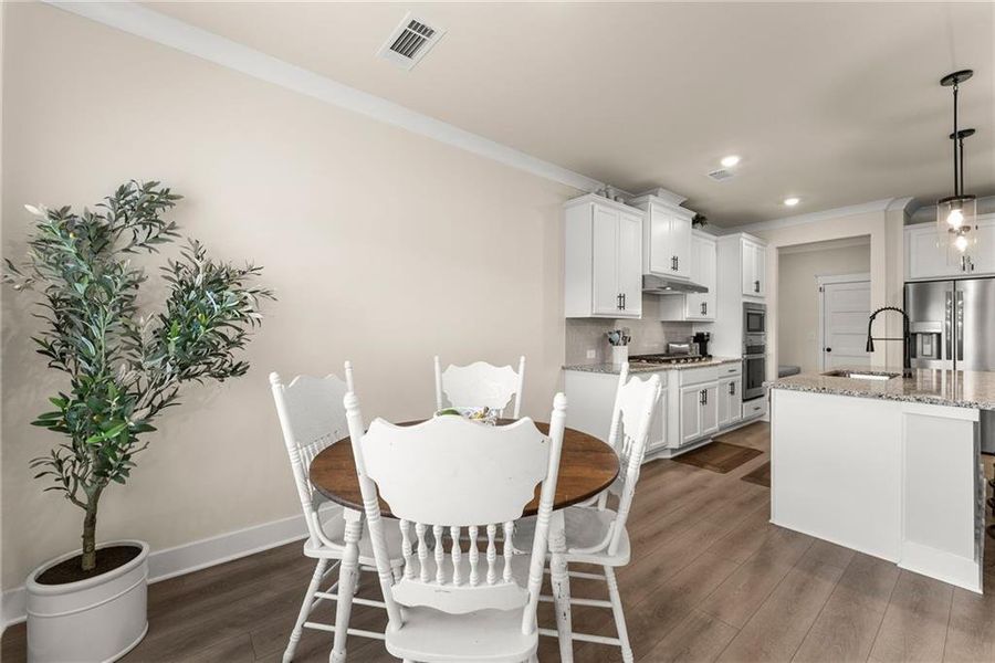 Furnished interior view inside a new home in , Gainesville (Image 16).