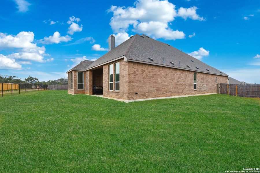 Exterior details and patio area of a home in , Bulverde (Image 28). Exterior details and patio area of a home in , Bulverde (Image 28).