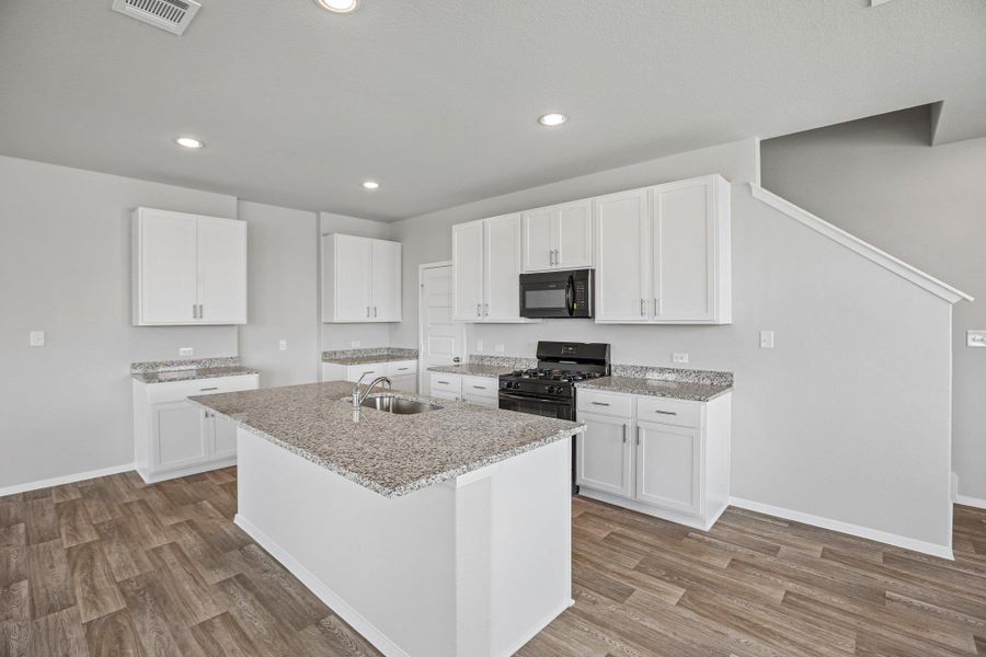 Furnished interior view inside a new home in Harvest Ridge, Elgin (Image 8).