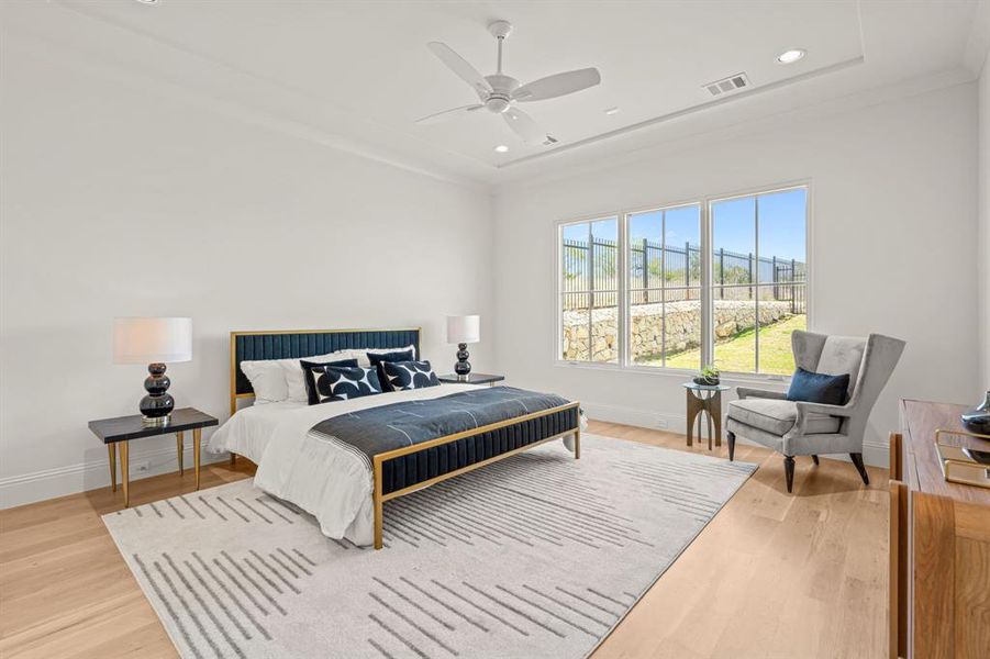 Furnished interior view inside a new home in , Fort Worth (Image 5).