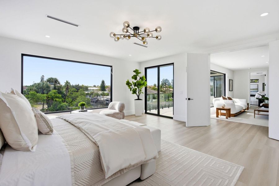 Furnished interior view inside a new home in , Boca Raton (Image 10). Furnished interior view inside a new home in , Boca Raton (Image 10).