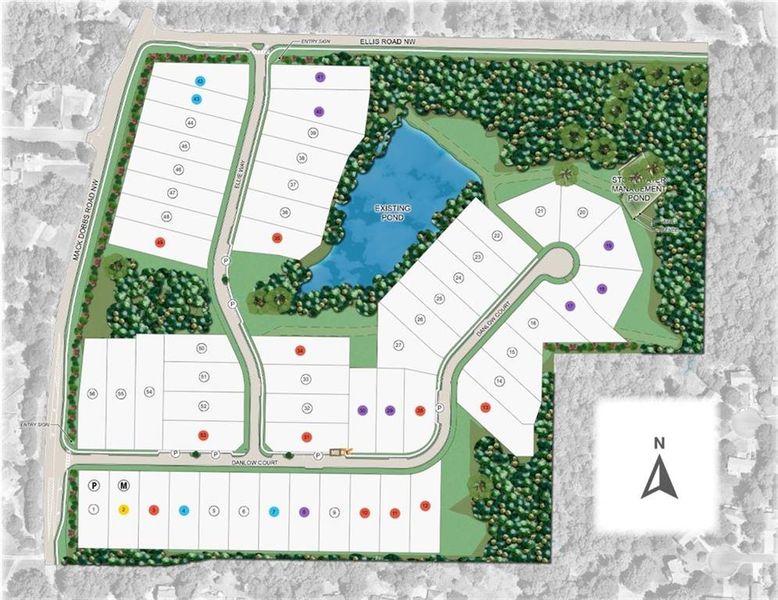 Image 45 of a home in Reserve at Hickory Walk. Image 45 of a home in Reserve at Hickory Walk.