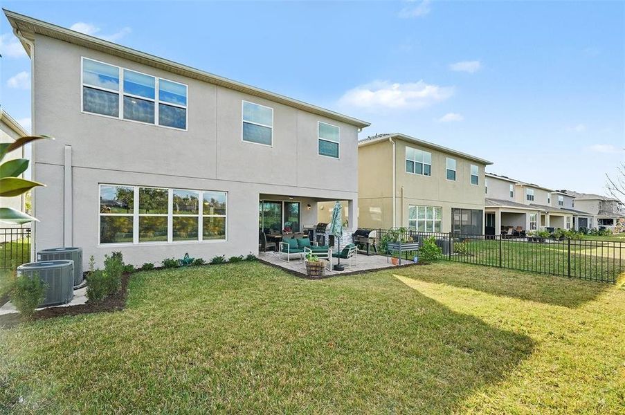 Exterior details and patio area of a home in , Wesley Chapel (Image 25). Exterior details and patio area of a home in , Wesley Chapel (Image 25).