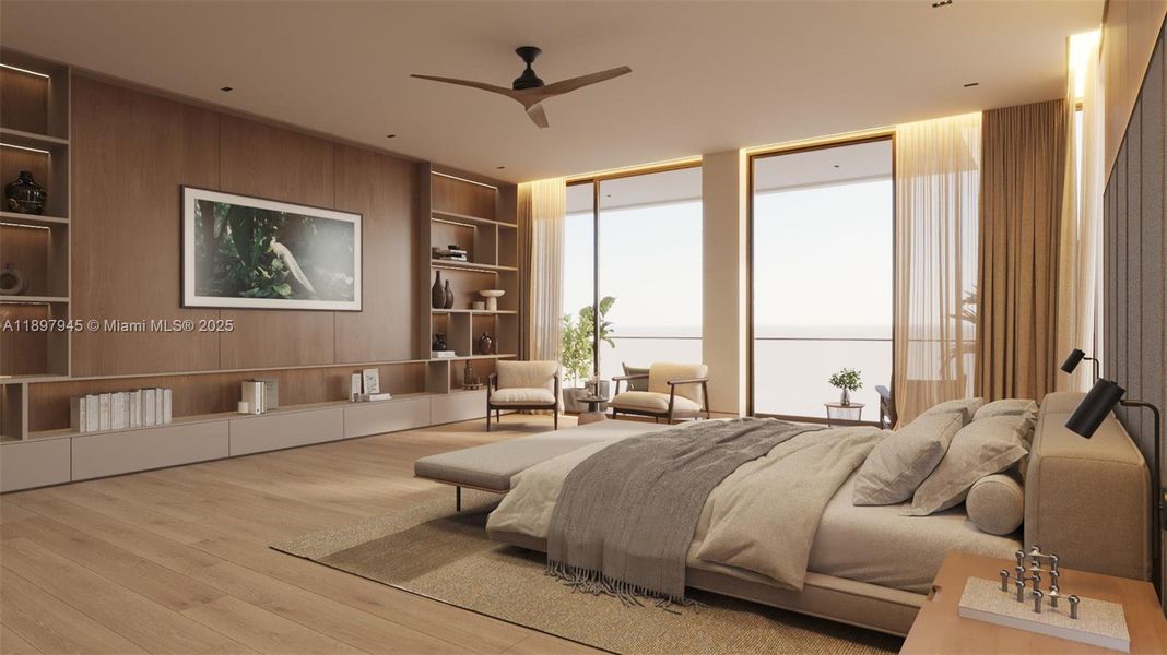 Furnished interior view inside a new home in , Fort Lauderdale (Image 6).