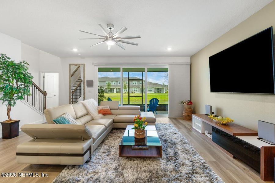 Furnished interior view inside a new home in , St. Augustine (Image 55).