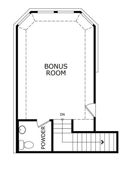 2D floor plan layout for the Concept 2379 by Landsea Homes in Abe's Landing, Granbury, TX (Image 3).
