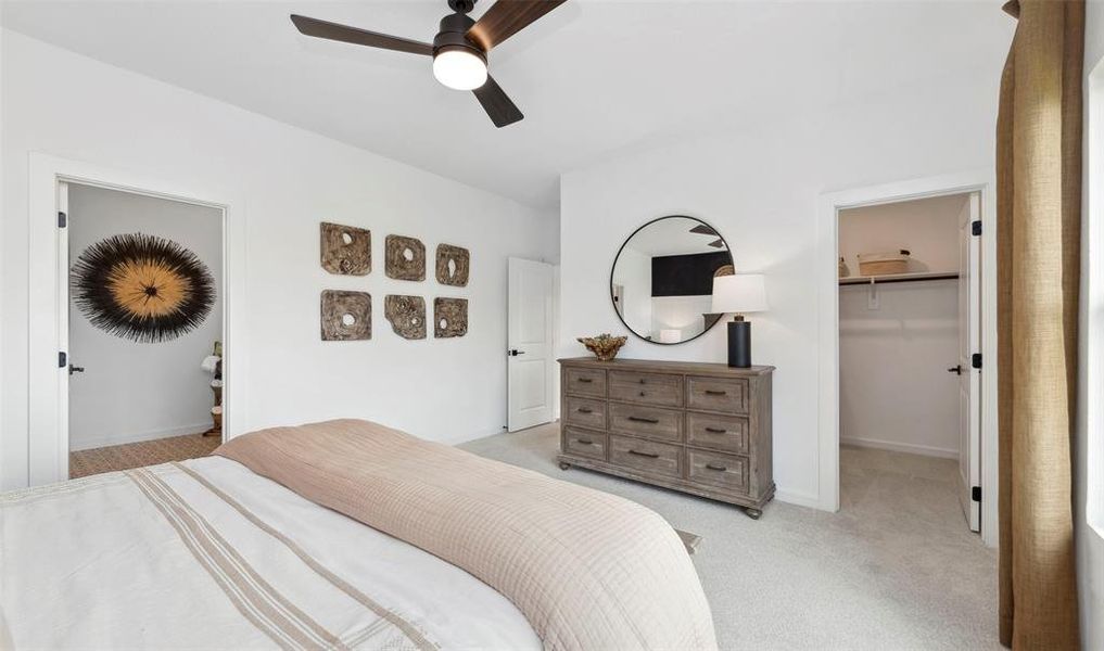 Furnished interior view inside a new home in Caldwell Lakes, Dallas (Image 23).