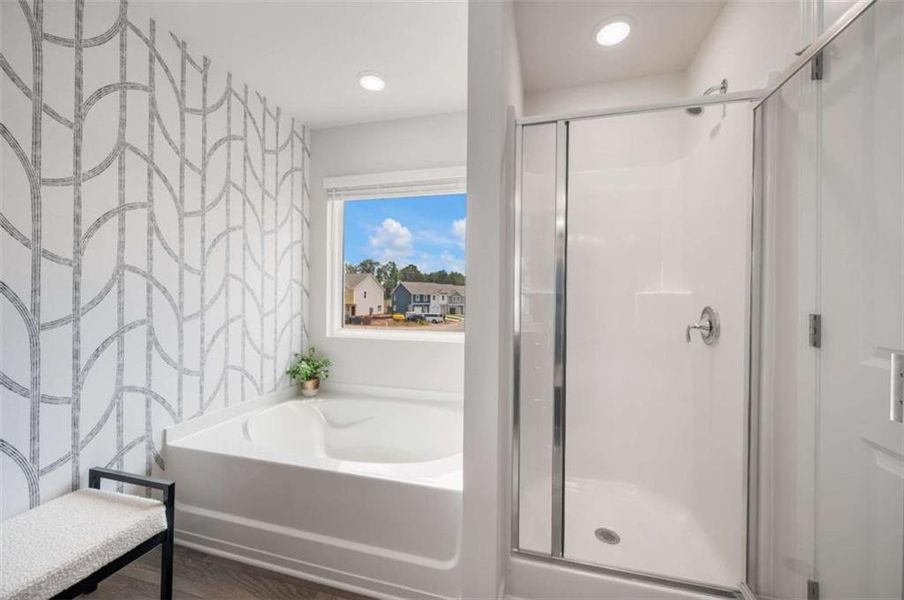 Furnished interior view inside a new home in , Jonesboro (Image 16). Furnished interior view inside a new home in , Jonesboro (Image 16).