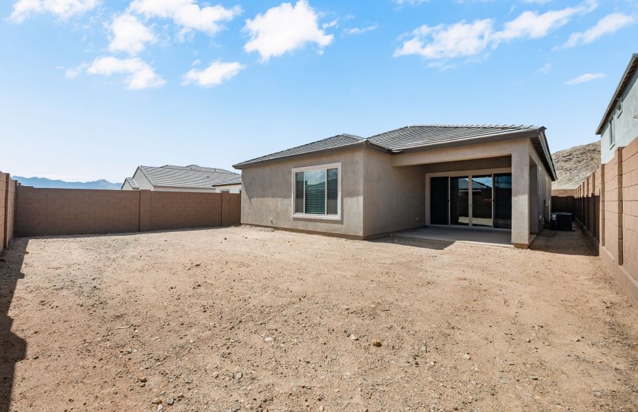 Exterior details and patio area of a home in Upper Canyon, Phoenix (Image 3).