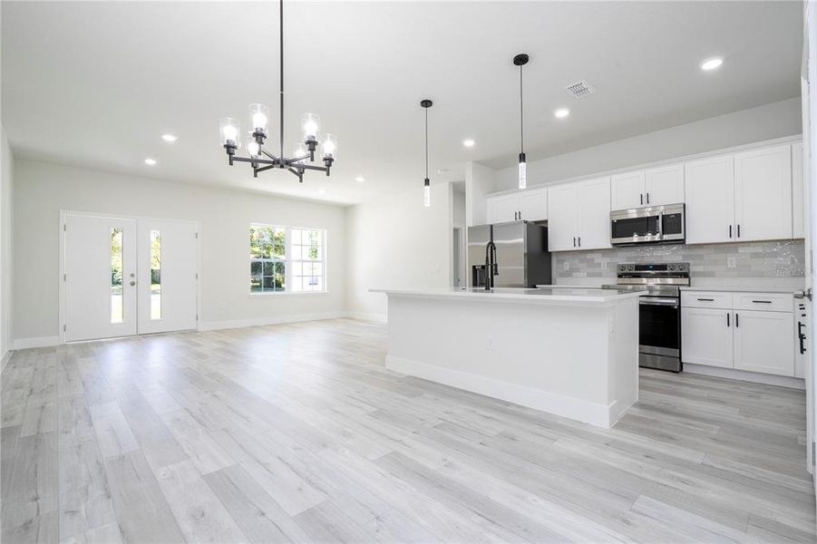 Furnished interior view inside a new home in , Citrus Springs (Image 11). Furnished interior view inside a new home in , Citrus Springs (Image 11).