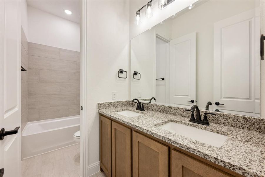 Furnished interior view inside a new home in Bear Creek Classic 60, Lavon (Image 10). Furnished interior view inside a new home in Bear Creek Classic 60, Lavon (Image 10).