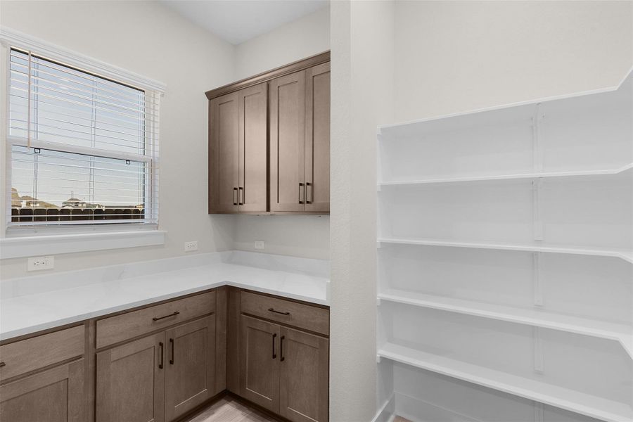Furnished interior view inside a new home in The Grove at Blackhawk, Pflugerville (Image 5).