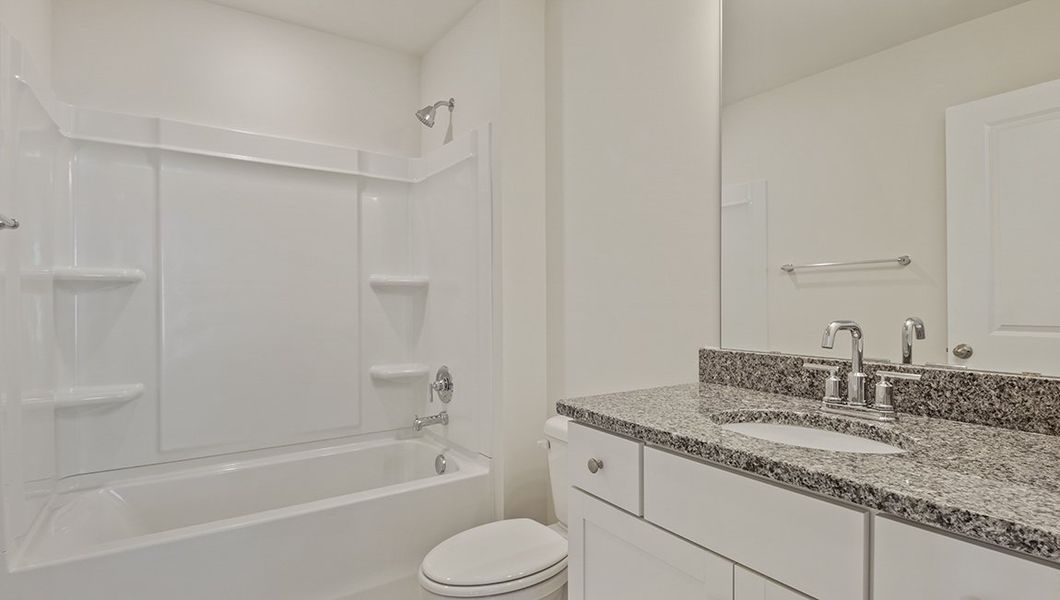 Furnished interior view inside a new home in Pleasant Grove, Weaverville (Image 9).