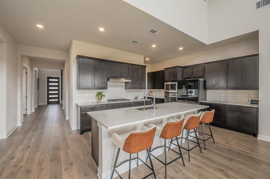 Furnished interior view inside a new home in Sweetgrass, Haslet (Image 15). Furnished interior view inside a new home in Sweetgrass, Haslet (Image 15).