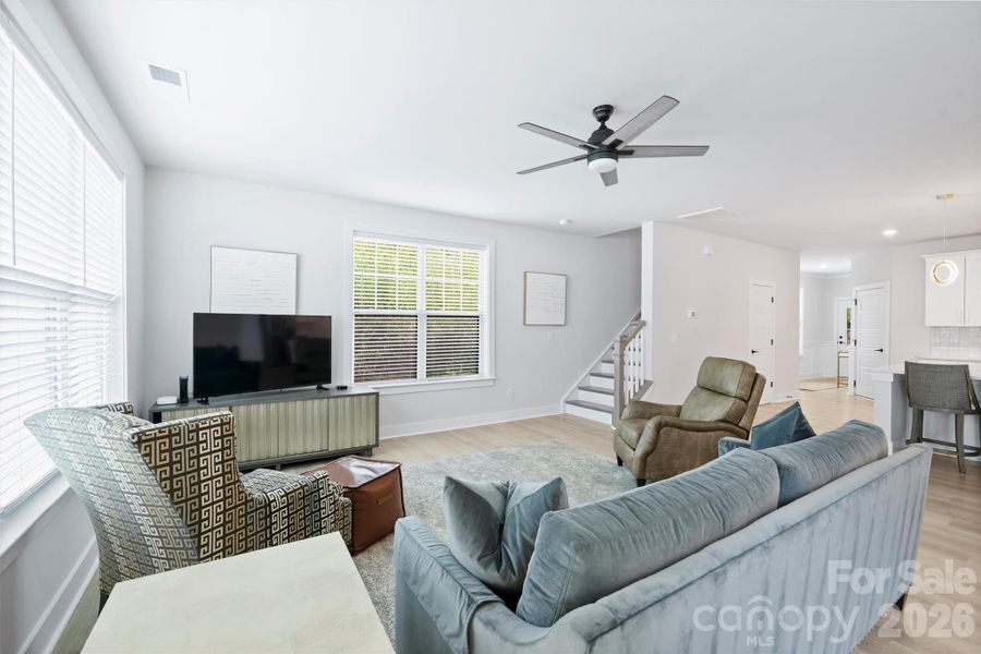 Furnished interior view inside a new home in , Charlotte (Image 11).