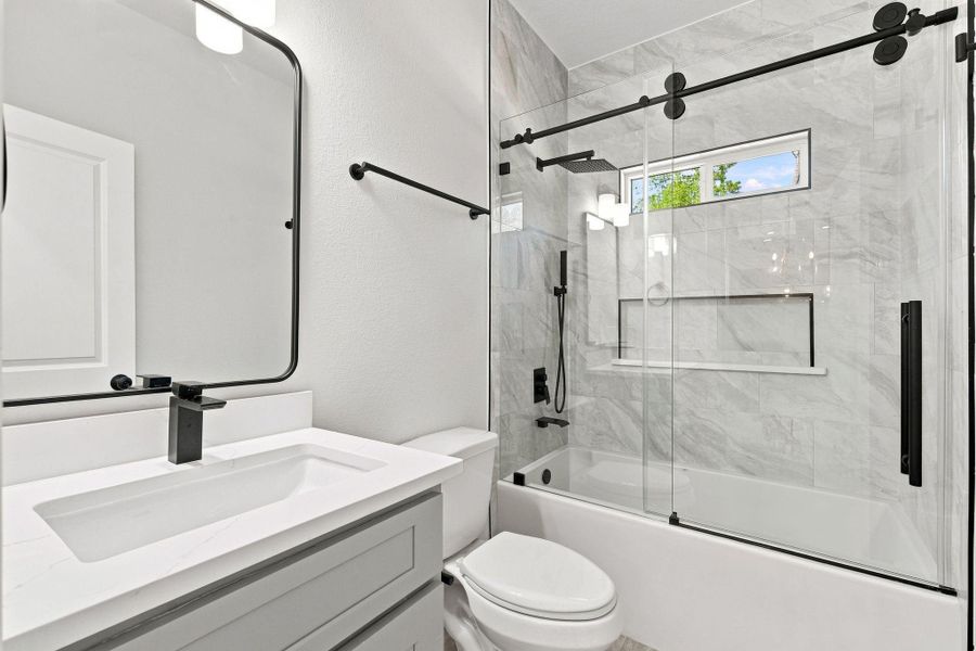 Furnished interior view inside a new home in , Willis (Image 7).