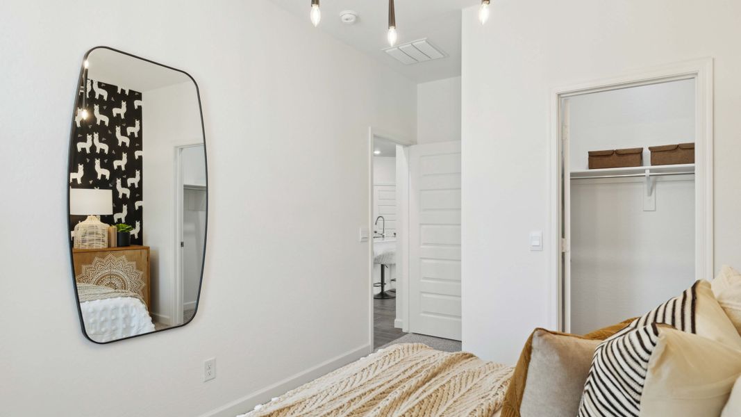 Representative furnished interior of a home built from the Mockingbird by D.R. Horton in Apache Farms, Buckeye (Image 17).
