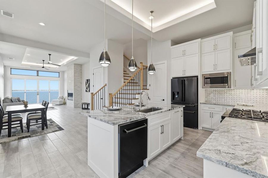 Furnished interior view inside a new home in , Forney (Image 7).