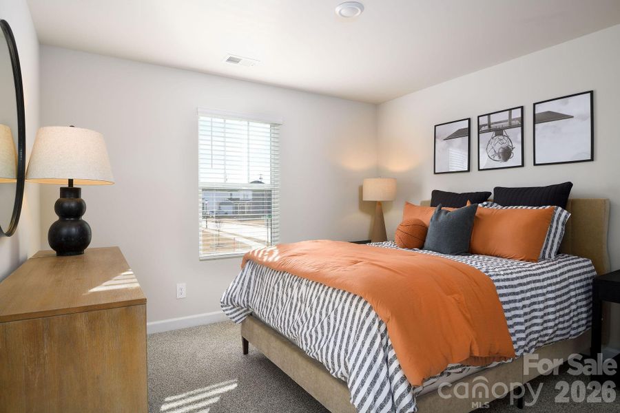 Furnished interior view inside a new home in , Mocksville (Image 10).
