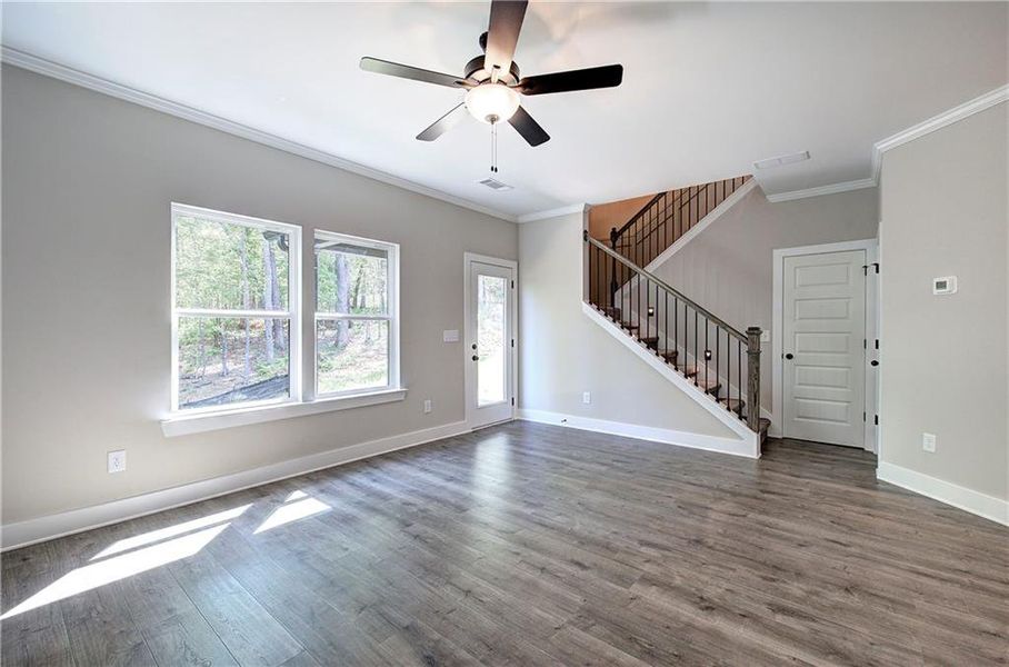 Spacious, unfurnished interior of a new home in , Cartersville (Image 30).