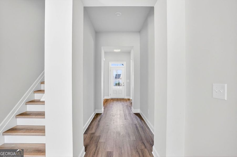 Spacious, unfurnished interior of a new home in Stone Brooke, Gray (Image 16).
