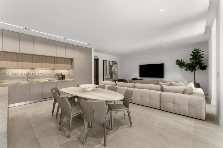 Furnished interior view inside a new home in , Pinecrest (Image 31). Furnished interior view inside a new home in , Pinecrest (Image 31).