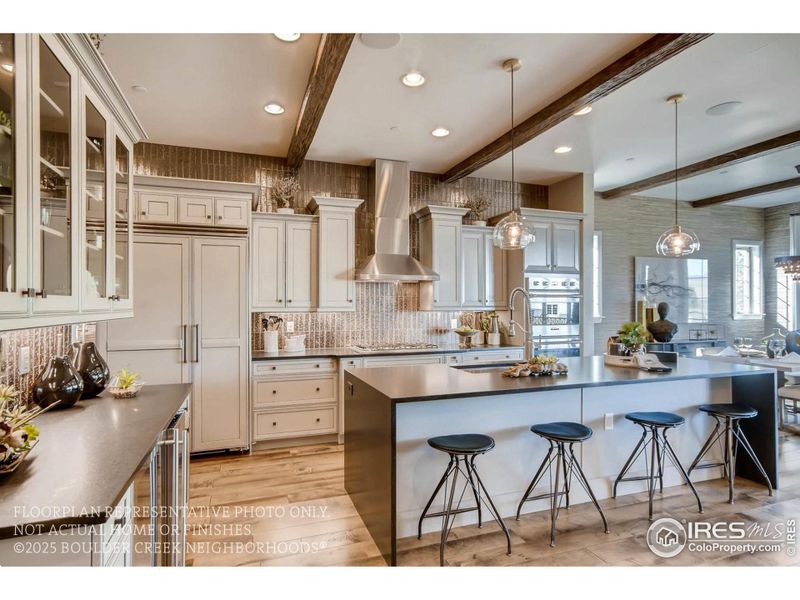 Furnished interior view inside a new home in , Broomfield (Image 6).