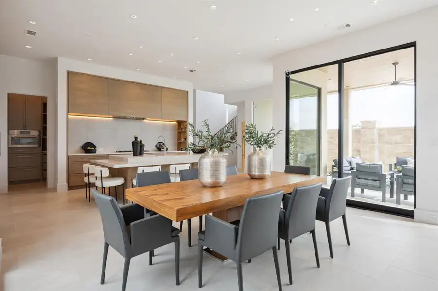 Furnished interior in a model home at Avadene at Las Colinas in Irving (Image 10).