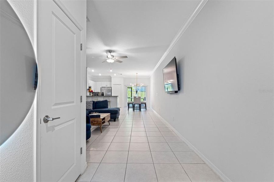 Furnished interior view inside a new home in , Zephyrhills (Image 39).
