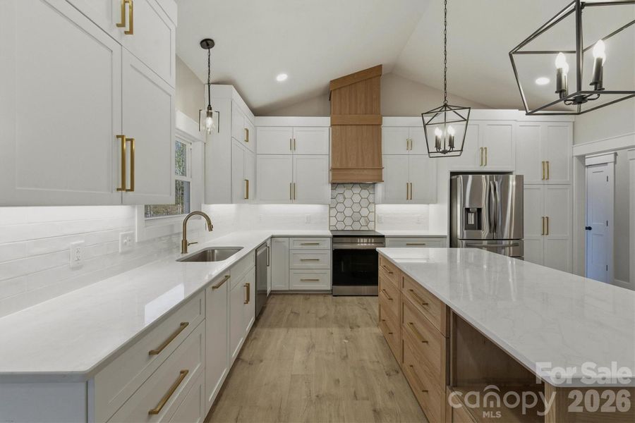 Furnished interior view inside a new home in , Valdese (Image 12).