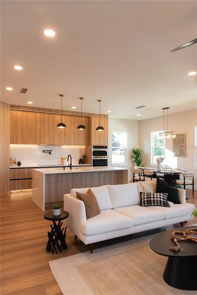 Furnished interior view inside a new home in , Tampa (Image 12).