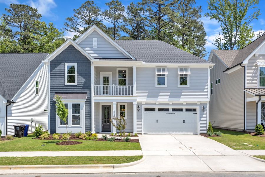 Representative exterior photo of a completed home built from the The Highland by RobuckHomes in Baylee Ridge, Selma, NC (Image 33). Representative exterior photo of a completed home built from the The Highland by RobuckHomes in Baylee Ridge, Selma, NC (Image 33).