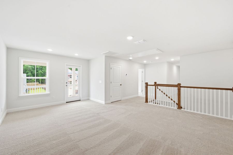 Spacious, unfurnished interior of a new home in Carriage Estates, Lexington (Image 47). Spacious, unfurnished interior of a new home in Carriage Estates, Lexington (Image 47).