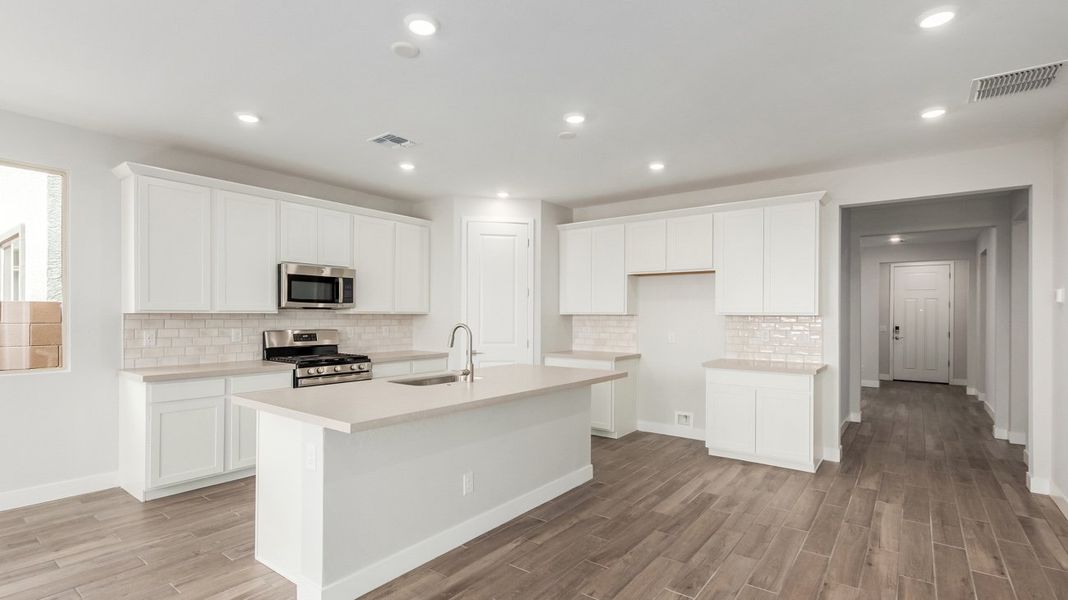Representative furnished interior of a home built from the 4002 by Risewell Homes in Bella Vista Farms, San Tan Valley (Image 5).