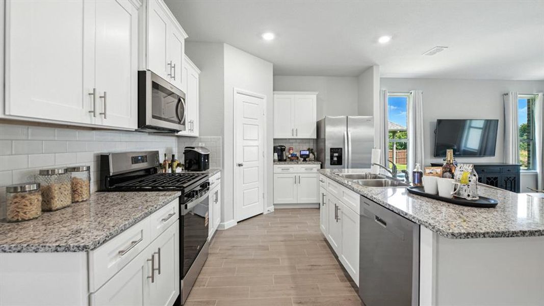 Furnished interior view inside a new home in Vista Park, Decatur (Image 18).