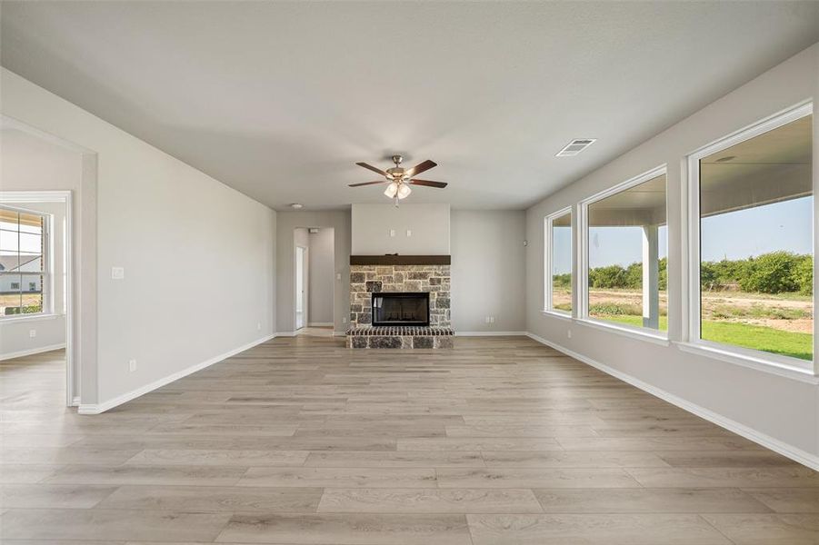 Spacious, unfurnished interior of a new home in Fairview Meadows, New Fairview (Image 29). Spacious, unfurnished interior of a new home in Fairview Meadows, New Fairview (Image 29).