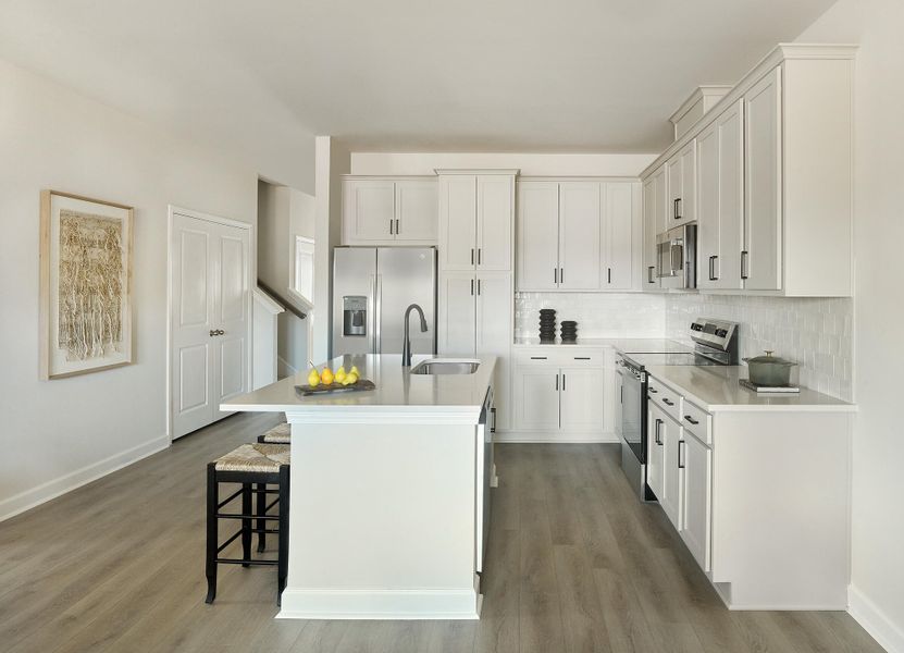 Furnished interior view inside a new home in , Ravenel (Image 11).